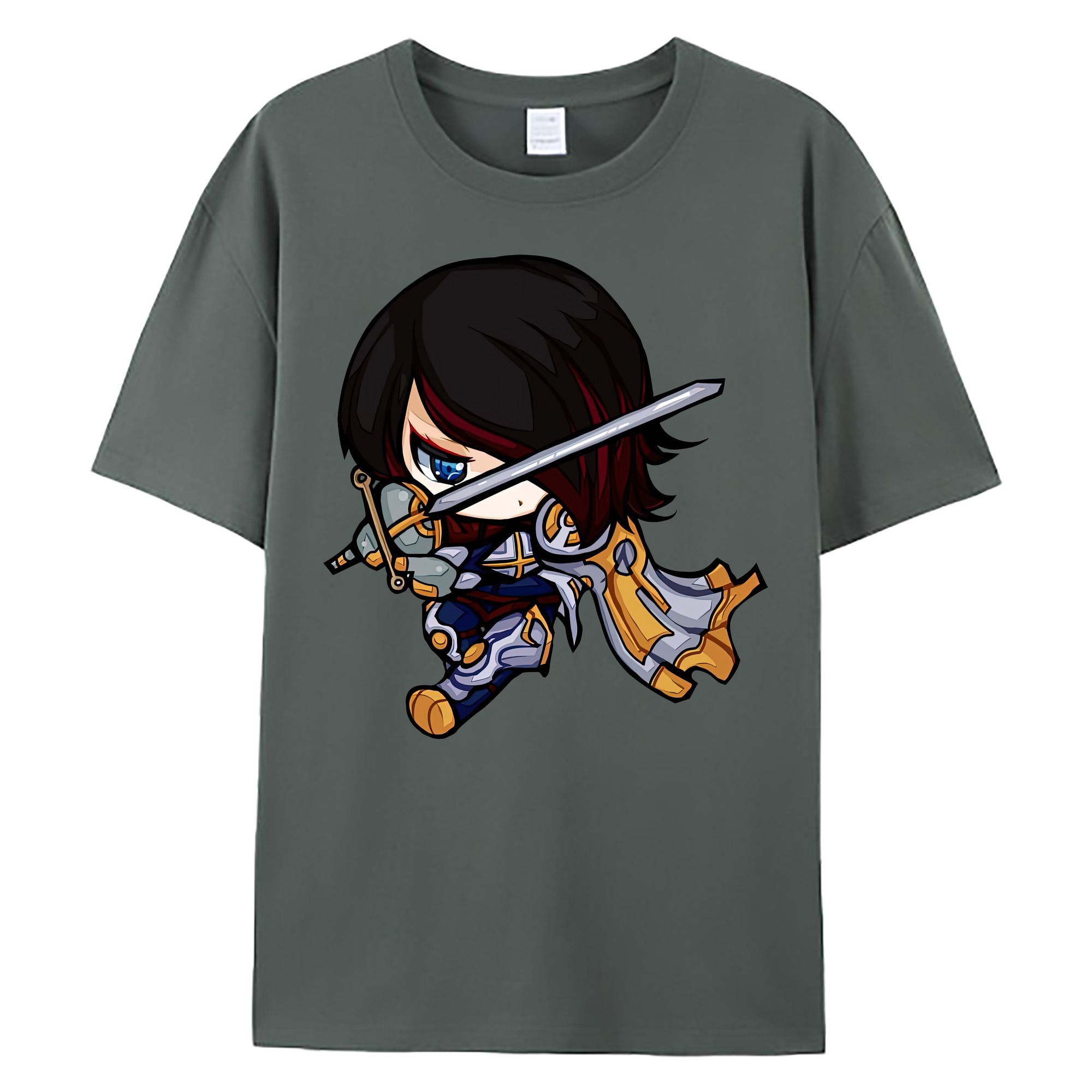 （画像用） リーグ・オブ・レジェンド League of Legends LOL 綿100％ メンズ半袖Tシャツ｜肌触りやわらか＆通気性